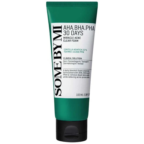 SOME BY MI AHA-BHA-PHA 30 Days Miracle Acne Clear Foam 100 ml